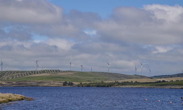 Llyn Brenig Lake and view